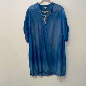 Denim tunic. Size XS